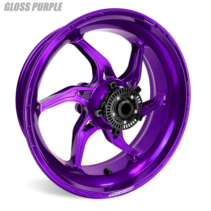 Core Moto APEX-6 Forged Aluminum Wheels for the Suzuki GSX-R1000 (05-08)