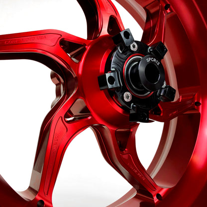 Core Moto APEX-6 Forged Aluminum Wheels for the Suzuki GSX-R1000 (05-08)