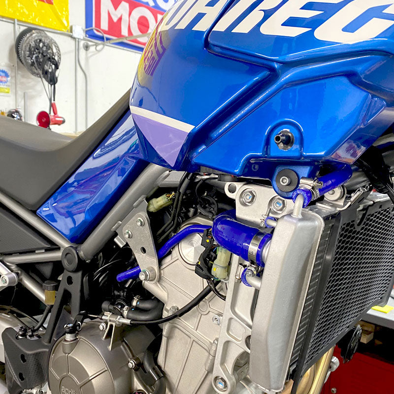 SamcoSport 5 Piece Silicone Coolant Hose Set For Aprilia Tuareg 660 (2022+)
