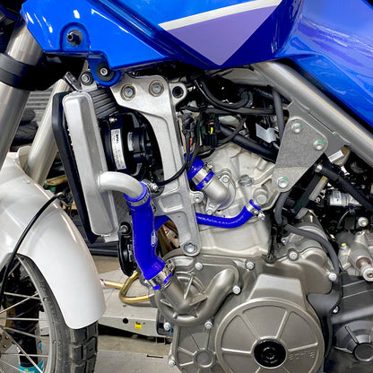 SamcoSport 5 Piece Silicone Coolant Hose Set For Aprilia Tuareg 660 (2022+)