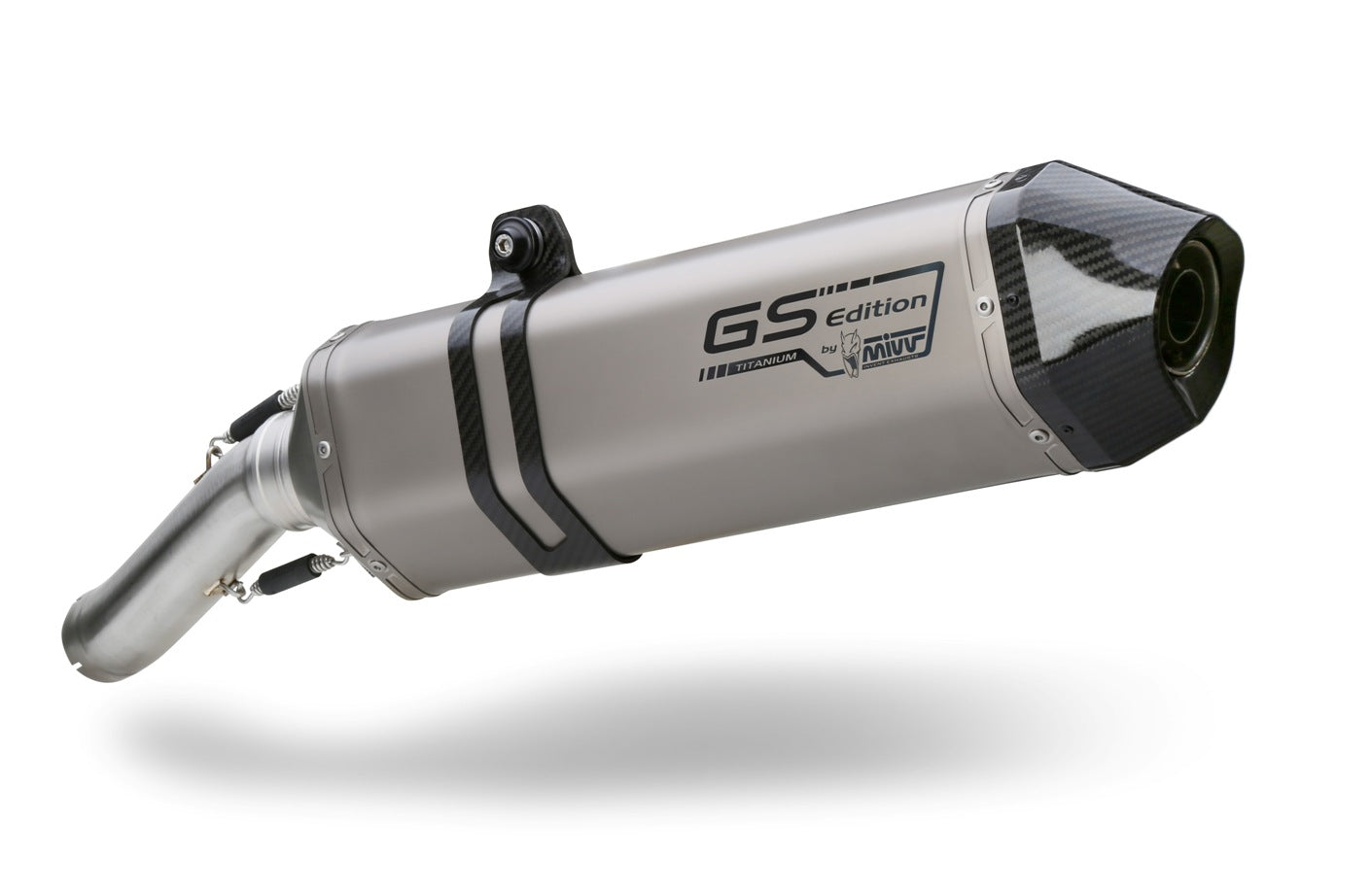 MIVV Slip-on, Speed Edge Titan, Standard Exhaust For BMW R 1200 GS / Adventure 2004-2007
