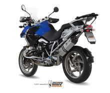 MIVV Slip-on, Speed Edge Stainless Steel, Standard Exhaust For BMW R 1200 GS / Adventure 2004-2007