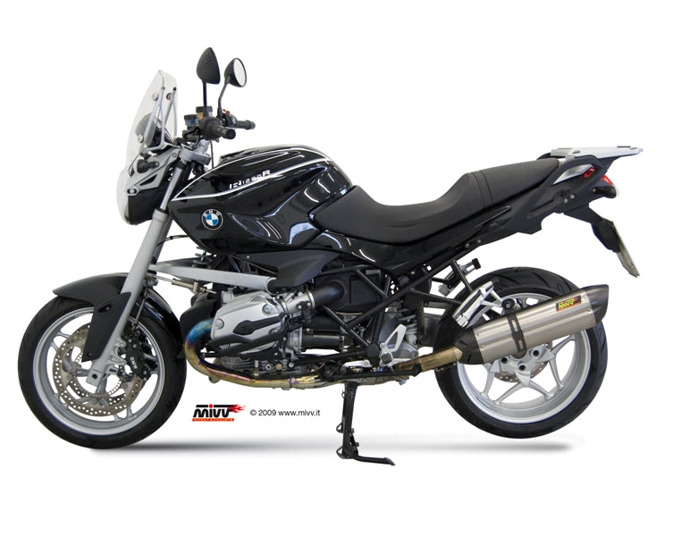 MIVV Slip-on, Suono Stainless Steel, Standard Exhaust For BMW R 1200 R 2008-2010