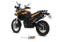 MIVV Slip-on, Speed Edge Black, Standard Exhaust For BMW F 650 GS 08-12, F 800 GS 08-17