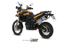 MIVV Slip-on, Speed Edge Stainless Steel, Standard Exhaust For BMW F 650 GS 08-12, F 800 GS 08-17