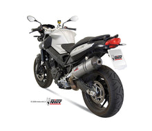 MIVV Slip-on, Oval Titan, Standard Exhaust For BMW F 800 R / GT 2009-2020