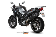 MIVV Slip-on, Speed Edge Black, Standard Exhaust For BMW F 800 R / GT 2009-2020