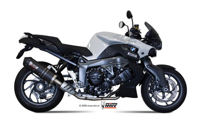 MIVV Slip-on, Oval Carbon, Standard Exhaust For BMW K 1300 R / S 2009-2016