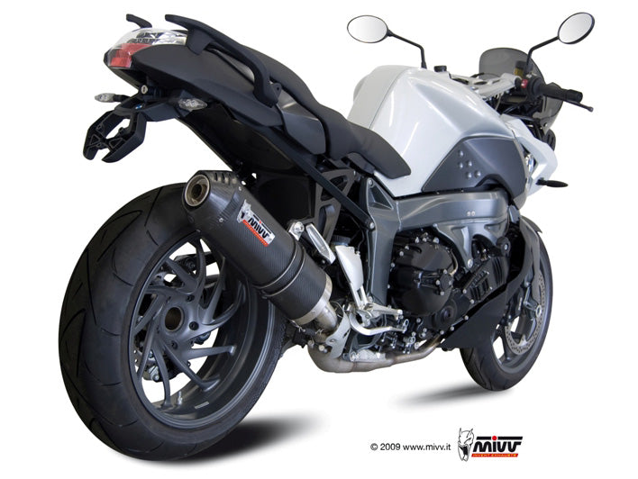 MIVV Slip-on, Oval Carbon, Standard Exhaust For BMW K 1300 R / S 2009-2016