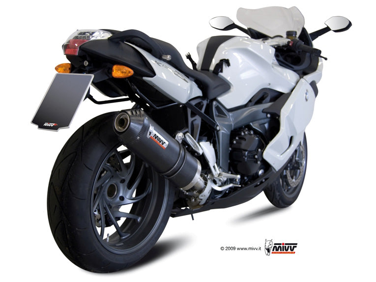 MIVV Slip-on, Oval Carbon, Standard Exhaust For BMW K 1300 R / S 2009-2016