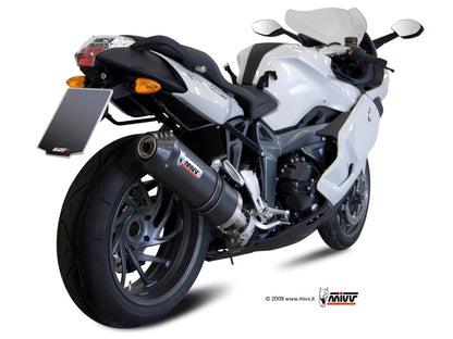 MIVV Slip-on, Oval Carbon, Standard Exhaust For BMW K 1300 R / S 2009-2016