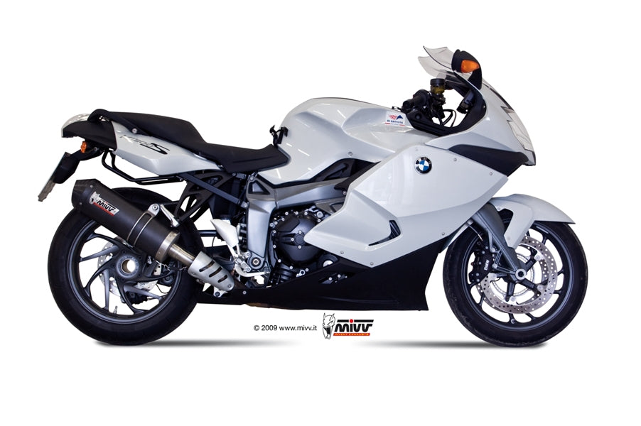MIVV Slip-on, Oval Carbon, Standard Exhaust For BMW K 1300 R / S 2009-2016