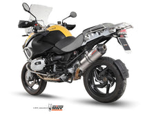 MIVV Slip-on, Oval Titan, Standard Exhaust For BMW R 1200 GS / Adventure 2010-2012
