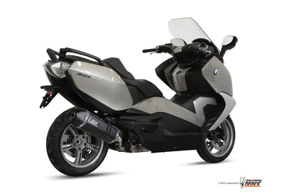 MIVV Slip-on, Speed Edge Black, Standard Exhaust For BMW C 600 Sport/C 650 GT 2012-2015
