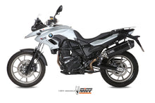 MIVV Slip-on, Speed Edge Black, Standard Exhaust For BMW F 700 GS 2012-2017