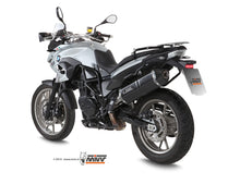 MIVV Slip-on, Speed Edge Black, Standard Exhaust For BMW F 700 GS 2012-2017