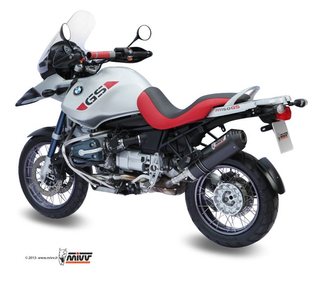 MIVV Slip-on, Oval Carbon, Standard Exhaust For BMW R 1150 GS / Adventure 1999-2003