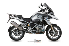 MIVV Slip-on, Speed Edge Titan, Standard Exhaust For BMW R 1200 GS / Adventure 2013-2018