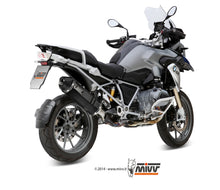 MIVV Slip-on, Speed Edge Black, Standard Exhaust For BMW R 1200 GS / Adventure 2013-2018