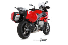 MIVV Slip-on, Speed Edge Black, Standard Exhaust For BMW S 1000 XR 2015-2019