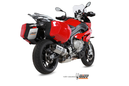 MIVV Slip-on, Speed Edge Stainless Steel, Standard Exhaust For BMW S 1000 XR 2015-2019