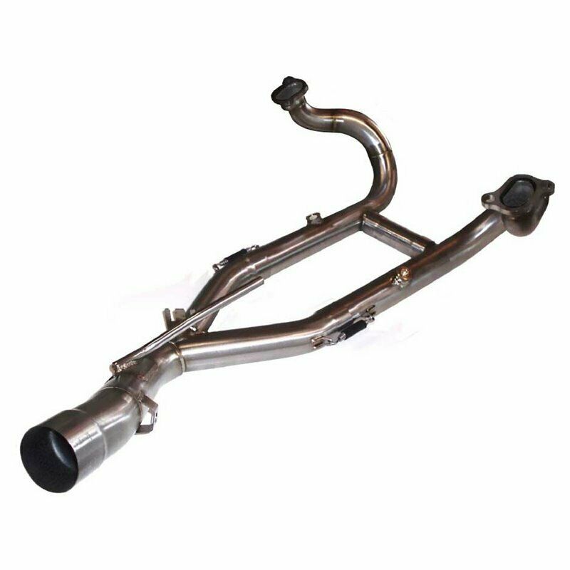 MIVV No-kat pipe (compatible with both MIVV and original silencers) Exhaust For BMW R 1200 R / RS 2015-2018