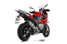 MIVV Slip-on, Oval Titan, Alto/High up Exhaust For BMW S 1000 XR 2015-2019