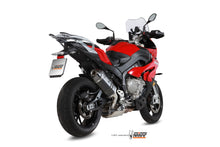 MIVV Slip-on, Speed Edge Black, Alto/High up Exhaust For BMW S 1000 XR 2015-2019