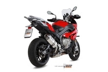 MIVV Slip-on, Speed Edge Stainless Steel, Alto/High up Exhaust For BMW S 1000 XR 2015-2019