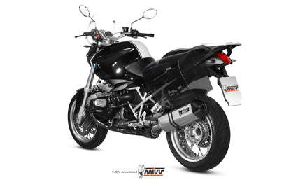 MIVV Slip-on, Speed Edge Stainless Steel, Standard Exhaust For BMW R 1200 R 2011-2014