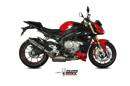 MIVV Slip-on, Suono Black, Standard Exhaust For BMW S 1000 R 2017-2020