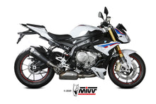 MIVV Slip-on, Delta Race Black, Standard Exhaust For BMW S 1000 R 2017-2020