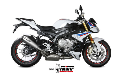 MIVV Slip-on, Delta Race Stainless Steel, Standard Exhaust For BMW S 1000 R 2017-2020