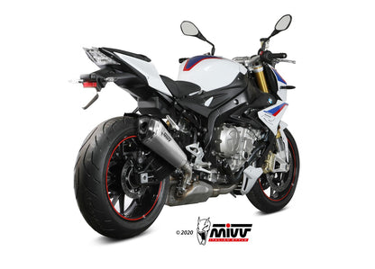 MIVV Slip-on, Delta Race Stainless Steel, Standard Exhaust For BMW S 1000 R 2017-2020