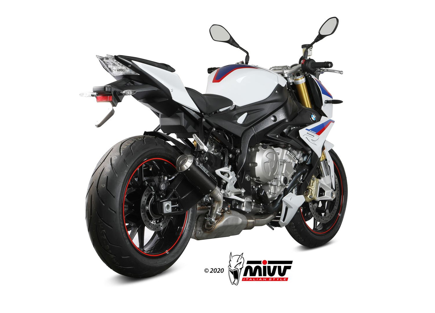 MIVV Slip-on, MK3 Carbon, Standard Exhaust For BMW S 1000 R 2017-2020