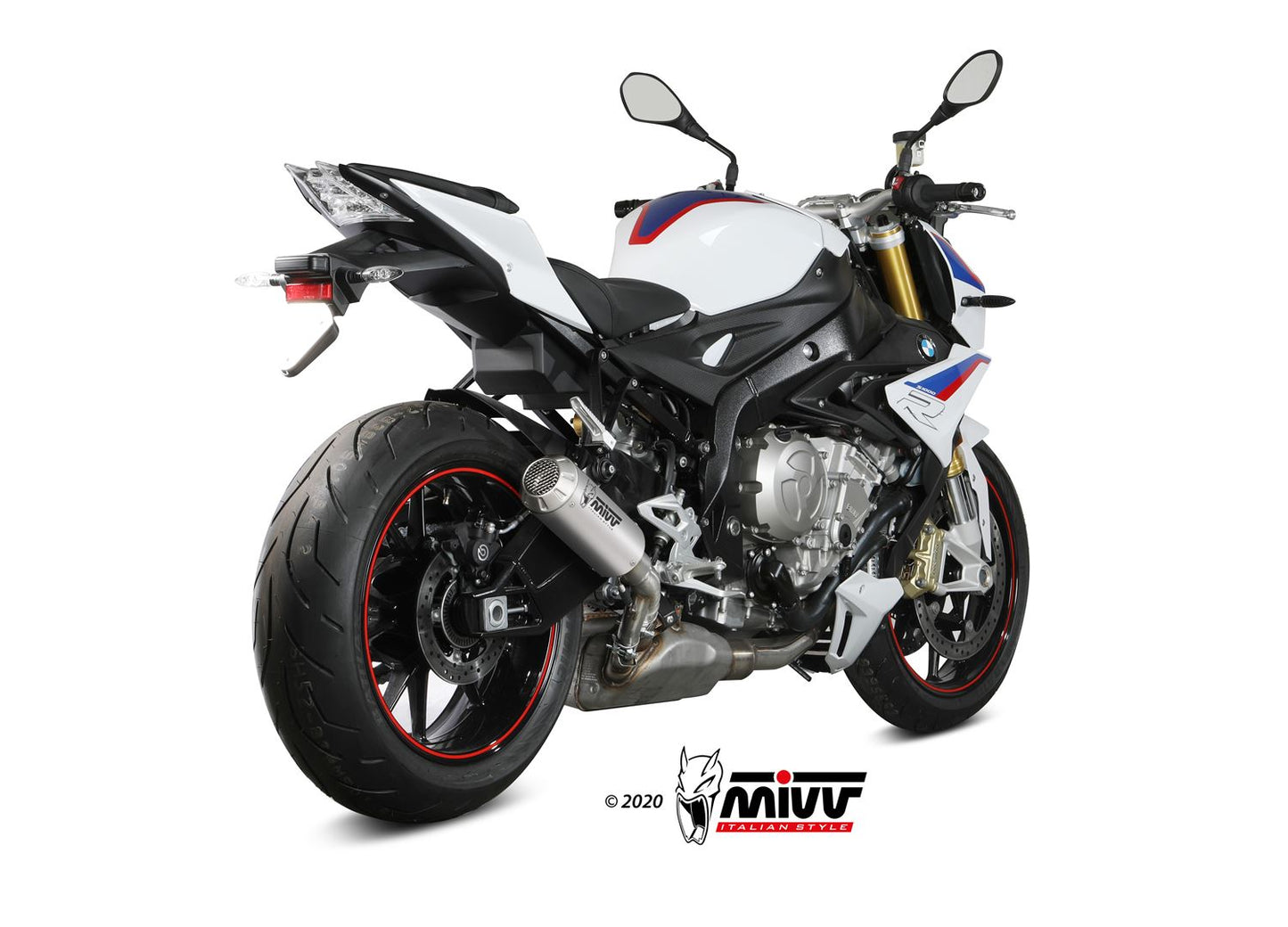 MIVV Slip-on, MK3 Stainless Steel, Standard Exhaust For BMW S 1000 R 2017-2020
