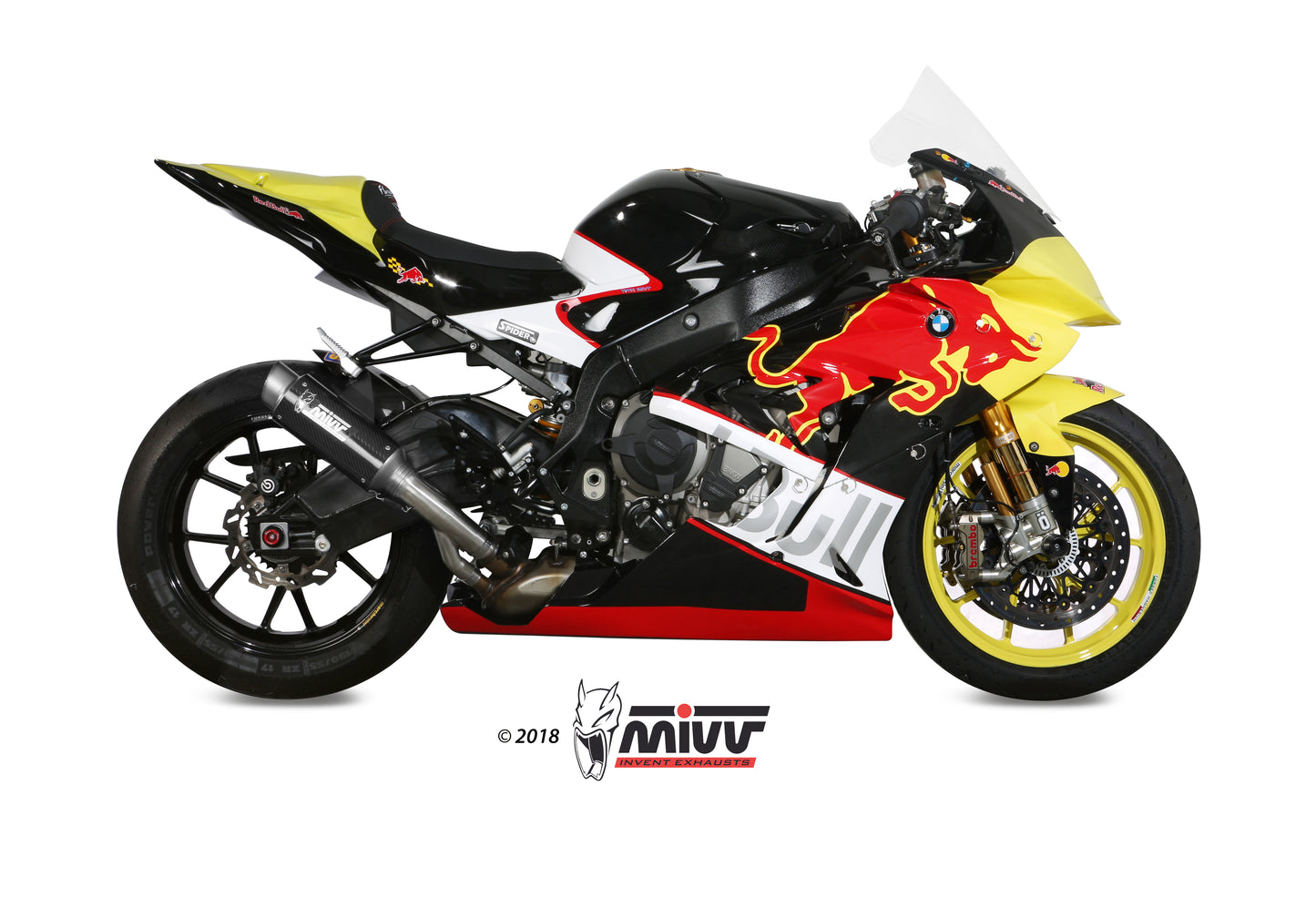 MIVV Slip-on, GPpro Carbon, Standard Exhaust For BMW S 1000 RR 2017-2018