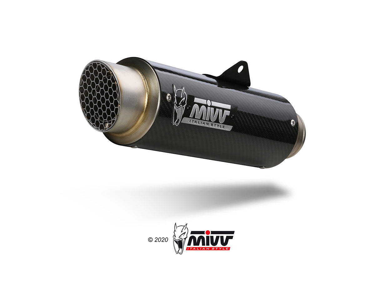 MIVV Full System 1X1, GPpro Carbon, Standard Exhaust For BMW G310 R 2018-2021