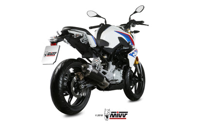 MIVV Full System 1X1, Delta Race Black, Standard Exhaust For BMW G310 R 2018-2021