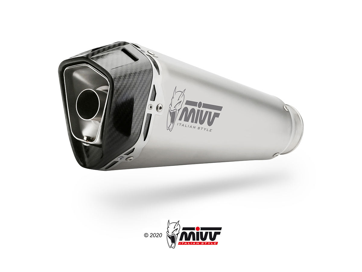 MIVV Full System 1X1, Delta Race Stainless Steel, Standard Exhaust For BMW G310 R 2018-2021