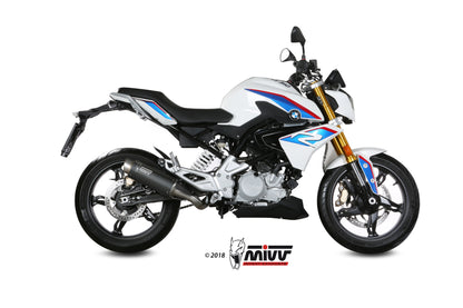 MIVV Full System 1X1, GPpro Black, Standard Exhaust For BMW G310 R 2018-2021