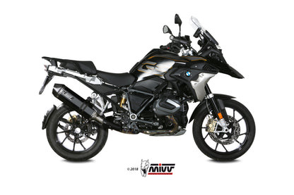 MIVV Slip-on, Speed Edge Black, Standard Exhaust For BMW R 1250 GS / Adventure 2019-2021