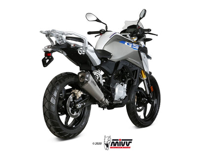 MIVV Full System 1X1, Delta Race Stainless Steel, Standard Exhaust For BMW G310 GS 2017-2021