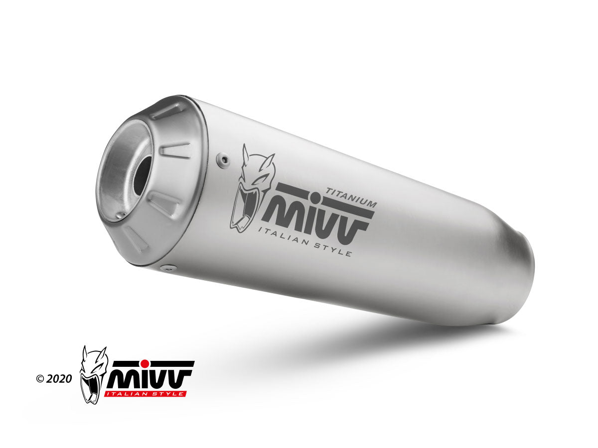 MIVV Slip-on, X-M1 Titan, Standard Exhaust For BMW S 1000 RR 2019-2021