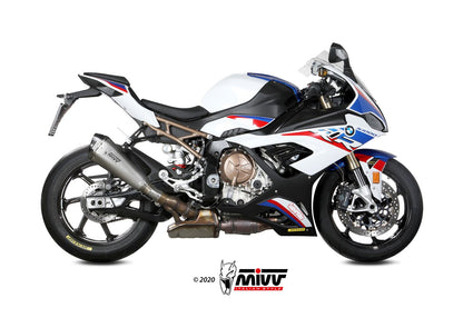 MIVV Slip-on, Delta Race Stainless Steel, Standard Exhaust For BMW S 1000 RR 2019-2021