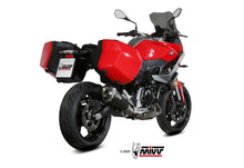 MIVV Slip-on, Delta Race Black, Standard Exhaust For BMW F 900 XR 2020-2021
