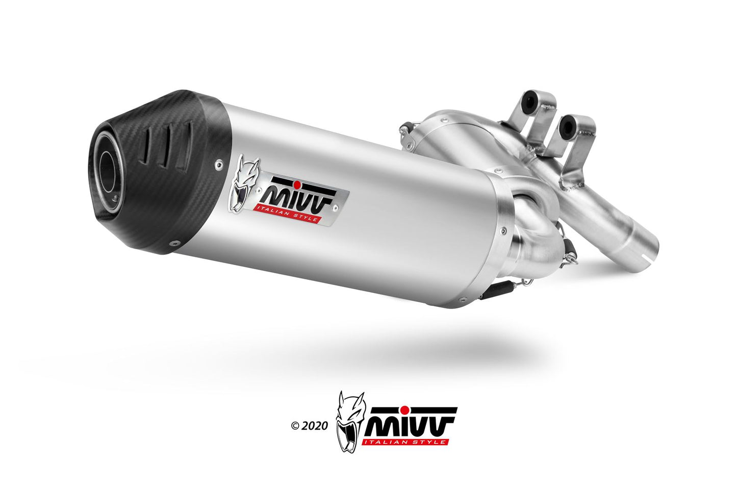 MIVV Slip-on, Oval Titan, Standard Exhaust For BMW F 900 XR 2020-2021