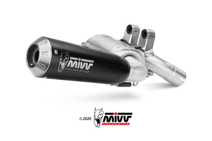 MIVV Slip-on, X-M1 Black, Standard Exhaust For BMW F 900 R 2020-2021