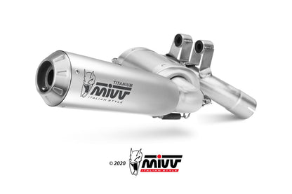 MIVV Slip-on, X-M1 Titan, Standard Exhaust For BMW F 900 R 2020-2021