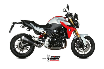 MIVV Slip-on, Delta Race Black, Standard Exhaust For BMW F 900 R 2020-2021